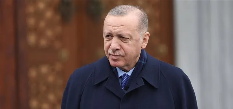 Başkan Recep Tayyip Erdoğan, cuma namazını Yıldız Hamidiye Camisi'nde kıldı