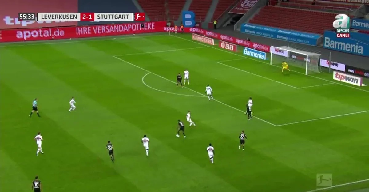 GOL | Leverkusen 3-1 Stuttgart