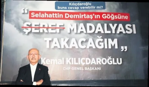 Evlat nöbeti tutan ailelerden CHP Lideri Kemal Kılıçdaroğlu’na afiş tepkisi: Anneleri görmüyor ama PKK ile barışıyor - 4