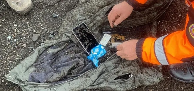 Fırtına dalgalara kapılan 2 lise öğrencisinin eşyaları dört gün sonra bulundu