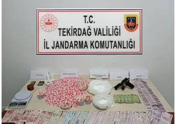İstanbul'da çalınan ham madde ile Tekirdağ'da uyuşturucu yaptılar: 4 tutuklama