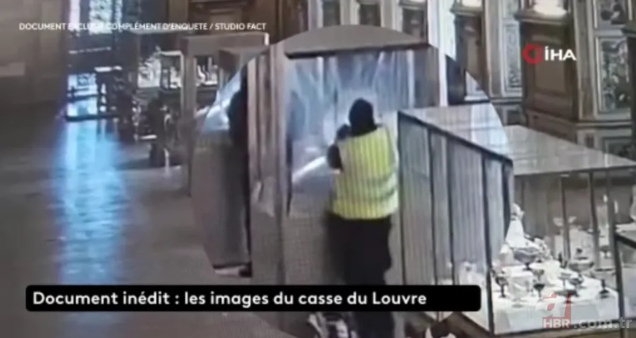 Fransa'da tarihi vurgun! Louvre Müzesi soygununa ait yeni görüntüler ortaya çıktı 6