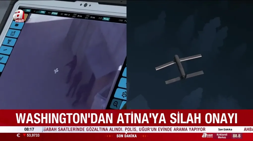 ABD'den Yunanistan'a 80 milyon dolarlık İHA
