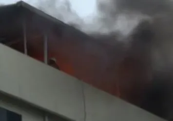 Bağcılar'da tekstil fabrikasında patlama