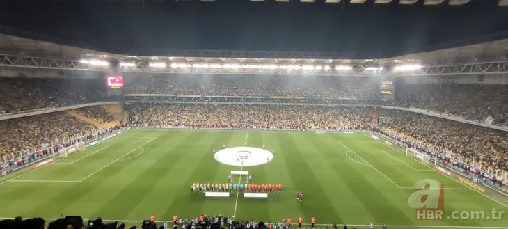 Fenerbahçe - Galatasaray derbisinden ilginç görüntüler