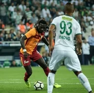 Bursaspor - Galatasaray maçından kareler
