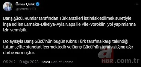KKTC "Geri dönüş yok" dedi! Yunanistan ve ABD'den provokatif açıklamalar geldi! AK Parti'den sert tepki 17