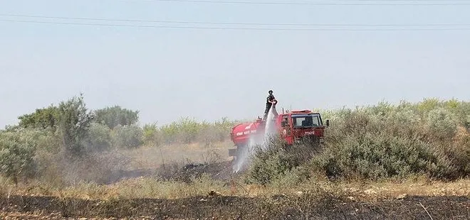 Antalya’da çıkan orman yangını söndürüldü