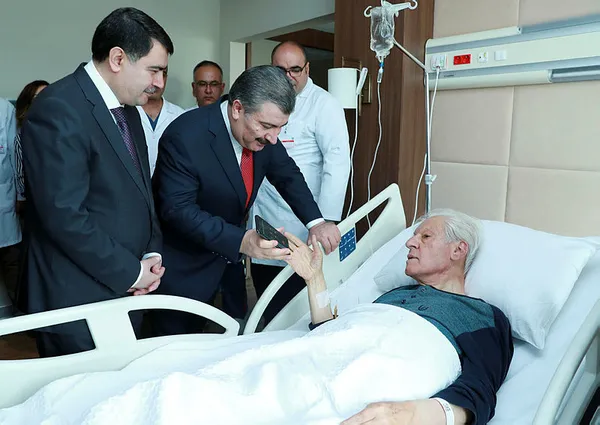 Başkan Erdoğan'dan Nuri Pakdil'e geçmiş olsun telefonu - 1