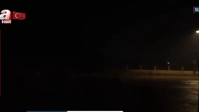 A Haber ekibi çatışma hattında