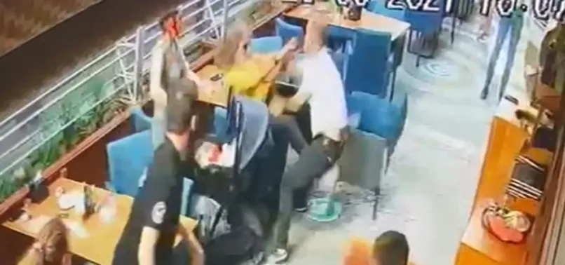 Gözü dönmüş eş dehşet saçtı! Vatandaş müdahale etti