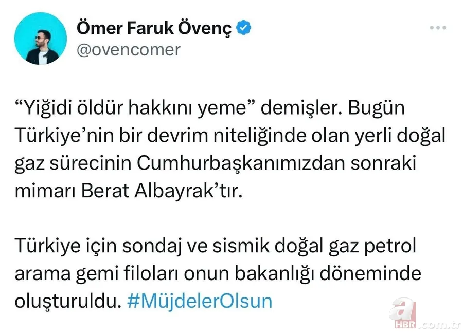 Muhalif eski Bakan Türker'den dikkat çeken Karadeniz gazı açıklaması: Allah'ı var mimarı Berat Albayrak 13