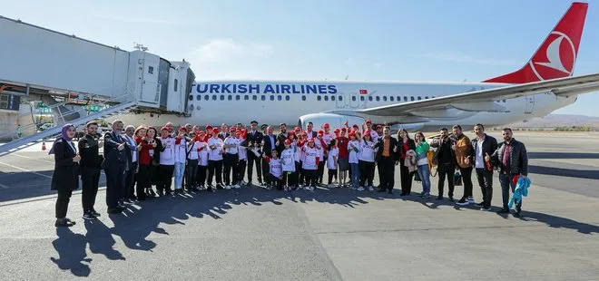 Türkiye’nin 7 bölgesinden bir araya geldiler! THY 29 özel çocuk sporcuyu Ankara’da ağırladı