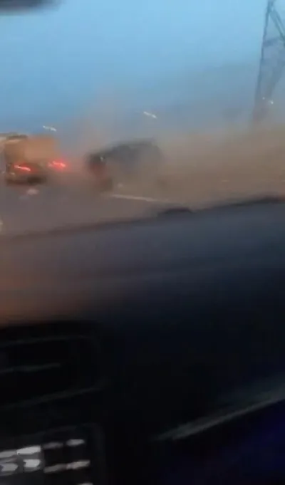 Sultangazi'de feci kaza kamerada! Makas atarken... - 1