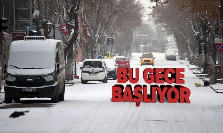 3 ile kar yağacak! Meteoroloji hangi illere kar yağacak? sorusuna cevap verdi! İşte kar yağacak iller