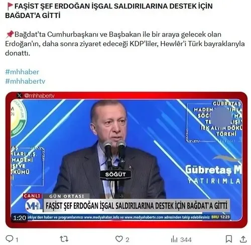 Terörün belini kıracak ziyaret | Başkan Erdoğan'ın Irak temasları PKK'yı çileden çıkardı! Hainler kork uve panik içinde