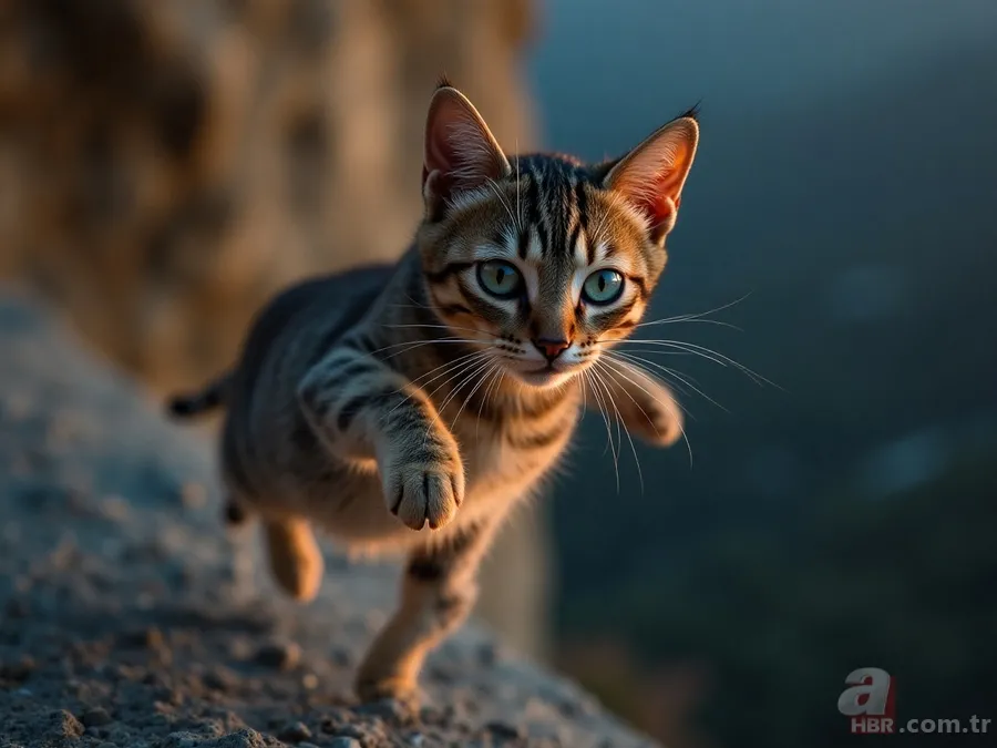 Bilim bile şaşkın! Kediler neden hep dört ayak üzerine düşüyor? 1