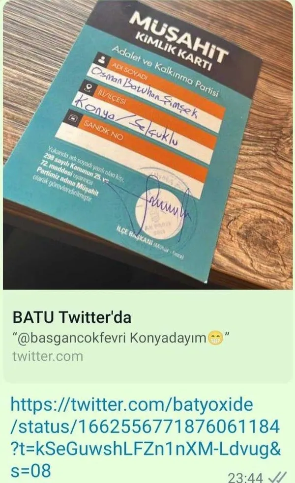 1685280209321.jpeg CHP ve ortağı HDP'den sandık başında provokasyon çabası! Sahte müşahit yakalandı, iki zarf sandığa atıldı - 6