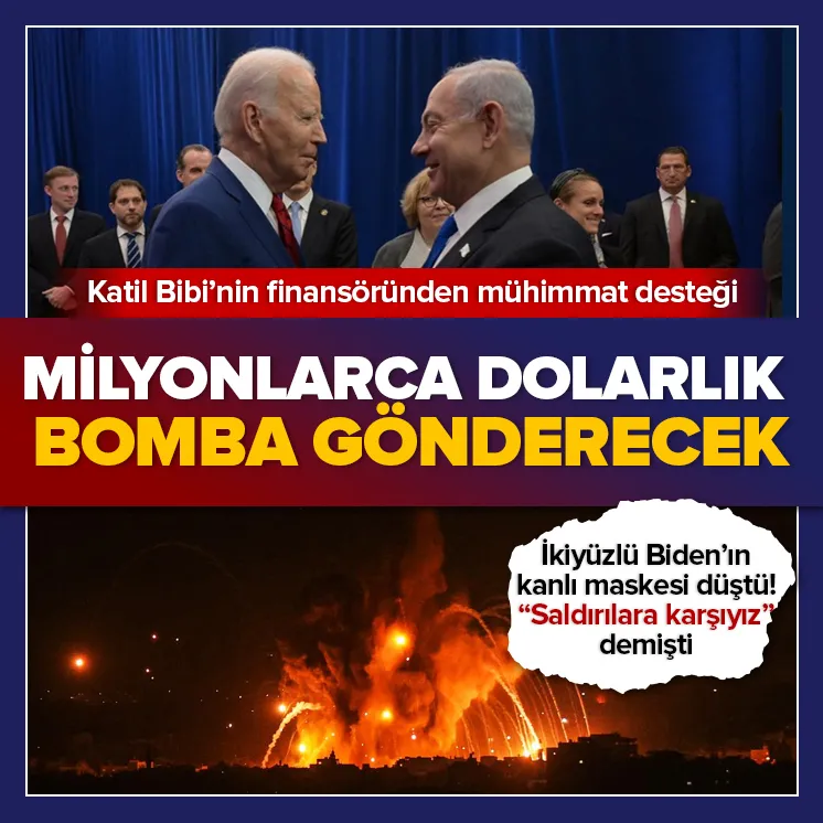 Katil İsrail’in katliam planına ABD’den destek