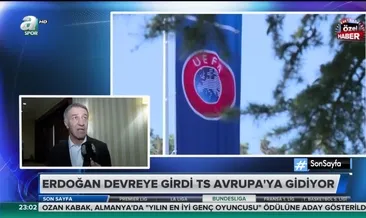 Başkan Erdoğan devreye girdi Trabzonspor Avrupa’ya gidiyor!
