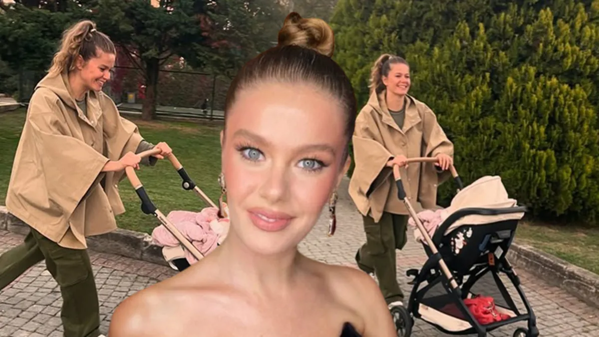Burcu Biricik 9 aylık kızı Luna'nın son halini paylaştı