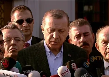 Erdoğan'dan bayram namazı sonrası flaş açıklamalar