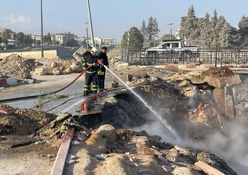 Hatay’da doğalgaz patlaması! Bölgede yoğun çalışma...