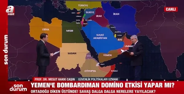 ABD ve İngiltere neden Yemen’i vurdu? Uzman isim 'Oyun daha yeni başlıyor' diyerek A Haber'de çarpıcı açıklamalarda bulundu - 9