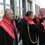 Adli Yıl Açılış Töreni öncesi dikkat çeken kare!