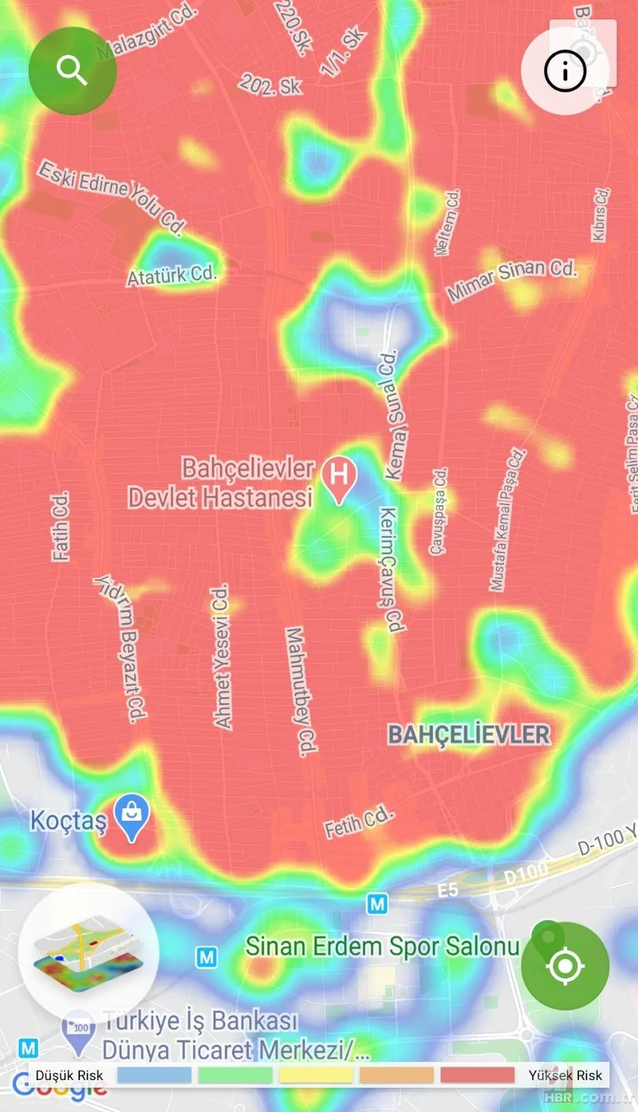 İstanbul'da riskli ilçelerde kısıtlama olacak mı? İlçe ilçe corona virüs haritası 10