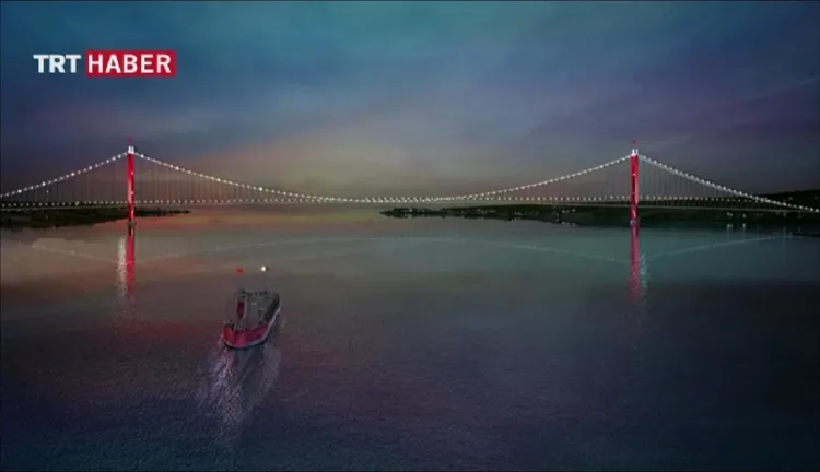 1915 Çanakkale Köprüsü’nün görselleri ilk kez yayınlandı - 3