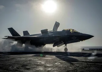 ABD'de F-35B savaş uçağı düştü