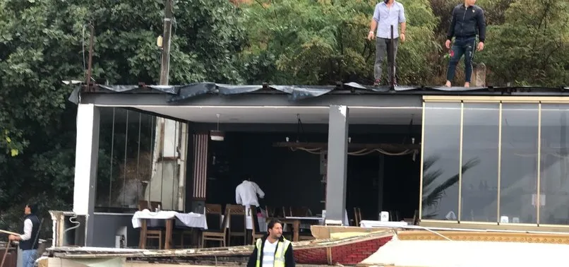 Hortum Tekirdağ'ı vurdu! O anlar kamerada...