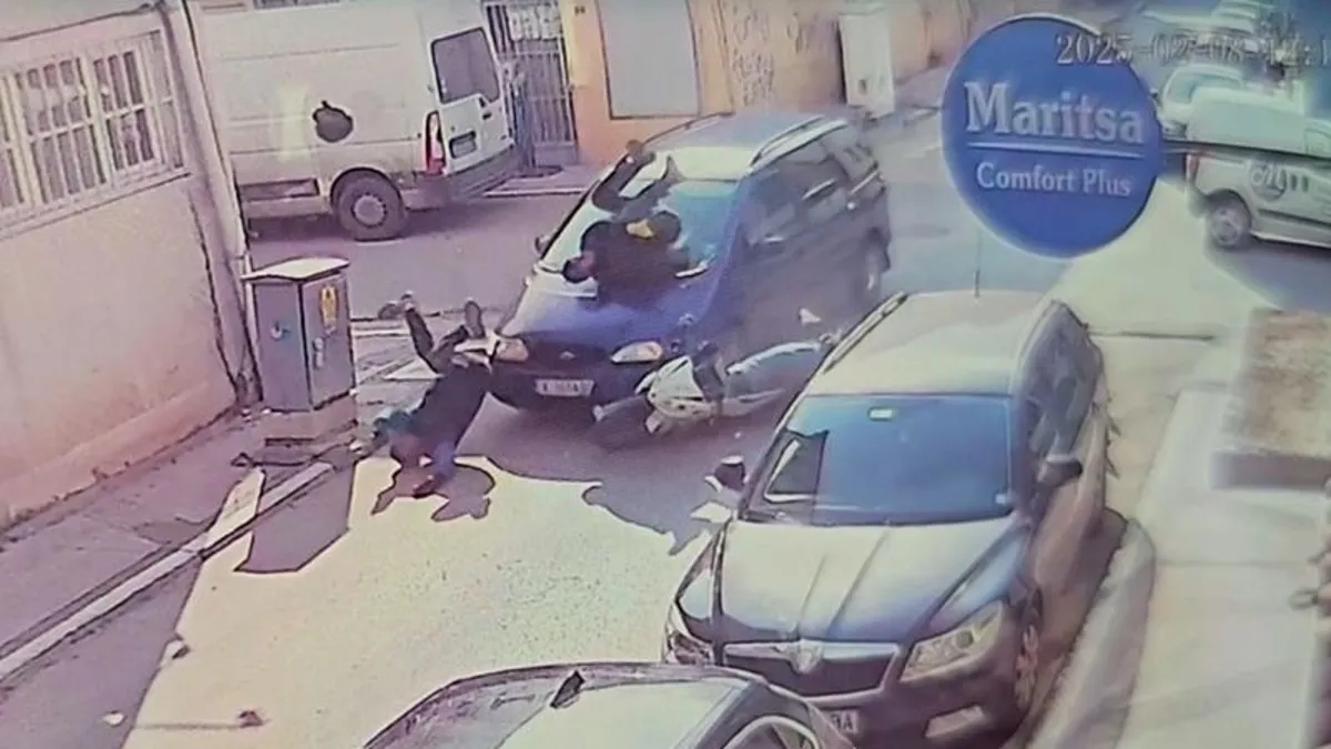Edirne'de otomobil ile motosiklet birbirine girdi: 2 yaralı