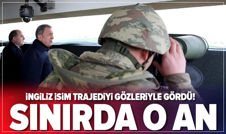 Bakan Akardan Wallace ile sınır hattına ziyaret