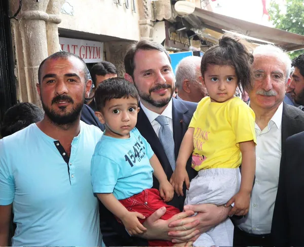 Bakan Albayrak Mardin'de esnafla bir araya geldi - 2