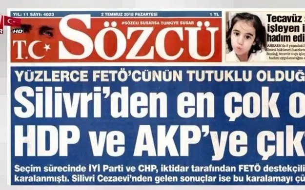 Sozcu Gazetesi Yalan Haberi Manset Yapti Ahaber Son Dakika Video Izle