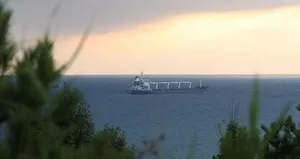 İlk gemi Razoni İstanbul Boğazı’ndan geçti