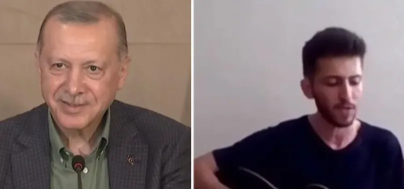 Başkan Recep Tayyip Erdoğan'a Babalar Günü sürprizi! Özel bestenin CD'sini istedi