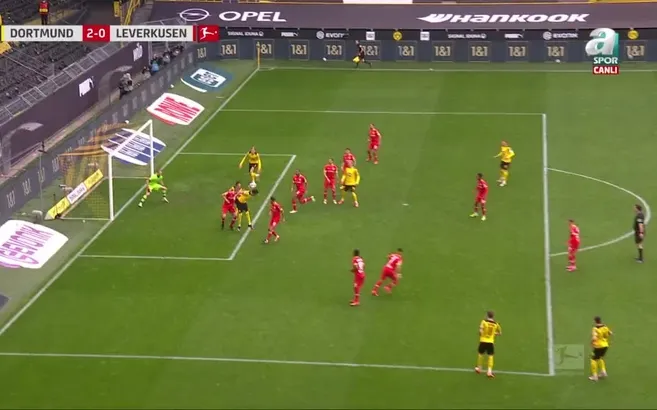 Dortmund 2 - 0 Bayer Leverkusen | GOL video izle