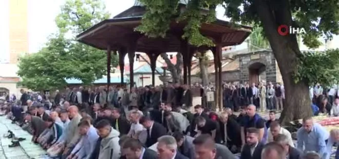 Bosna-Hersek’te bayram namazı kılındı
