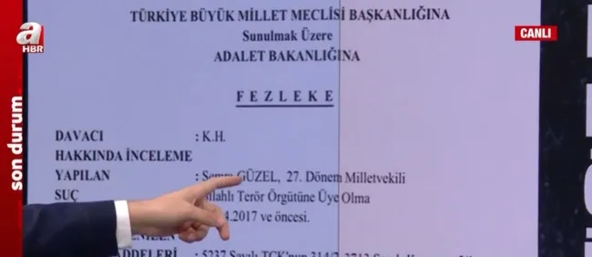 HDP’li Semra Güzel’in fezlekesi A Haber’de! Güzel’in üstünde PKK kamuflajı ve yanında AK-47 model silahlar var