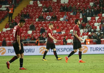 A Milliler hazırlık maçında mağlup oldu