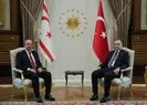Başkan Erdoğan, KKTC Cumhurbaşkanı Tatar ile görüştü