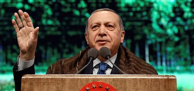 Cumhurbaşkanı Erdoğan: PTT ile 23 milyon aileye kara çam tohumu göndereceğiz