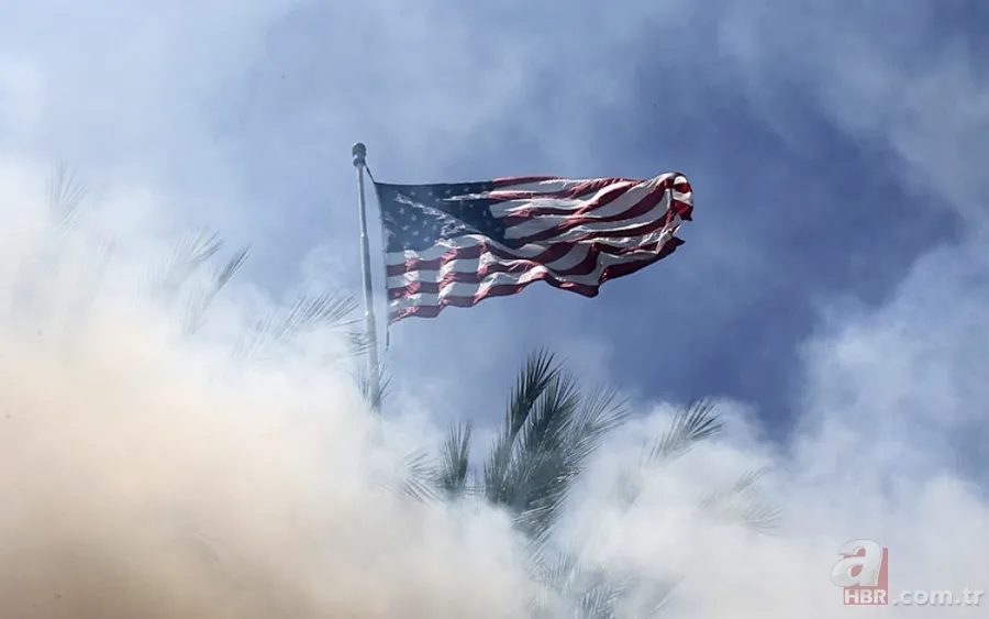 Görüntüler ABD'den: Göçmenlik baskınları protestoları alevlendirdi! Los Angeles'a 2000 ulusal muhafız gönderildi 11