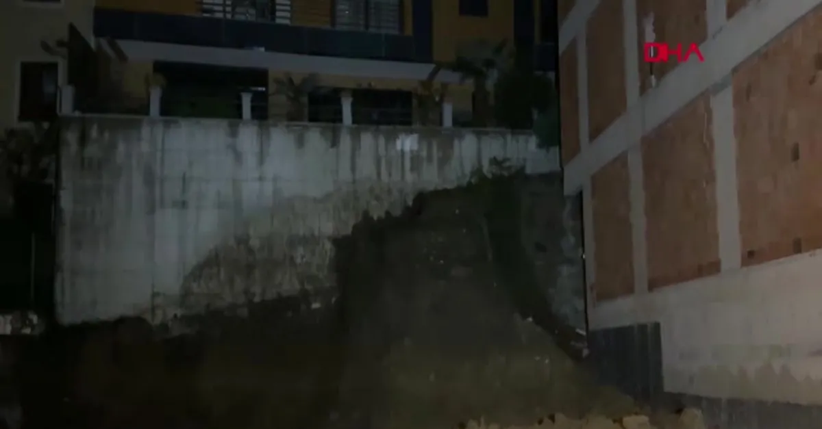 Ordu'da zemini kayan 2 bina mühürlendi