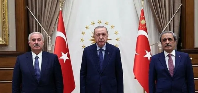 Başkan Recep Tayyip Erdoğan’dan Cumhurbaşkanlığı Külliyesi’nde önemli kabul