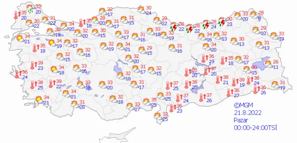 1660919438598.png Meteoroloji sağanak yağış için gün verdi! İstanbul'u da etkisi altına alacak! İstanbul Ankara İzmir 5 günlük hava durumu - 6
