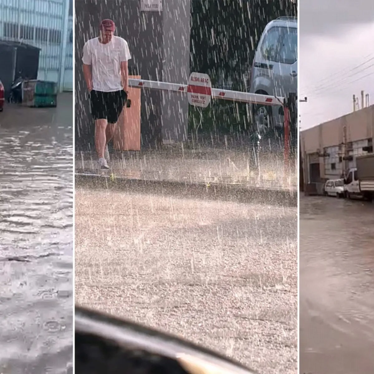 Bolu'da sağanak yağış etkisi: Vatandaşlar zor anlar yaşadı